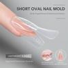240pcs Ultra-Thin Sandwich Nail Forms No-Trace Double-Sided Fake Nails New Nail Tips  DIY