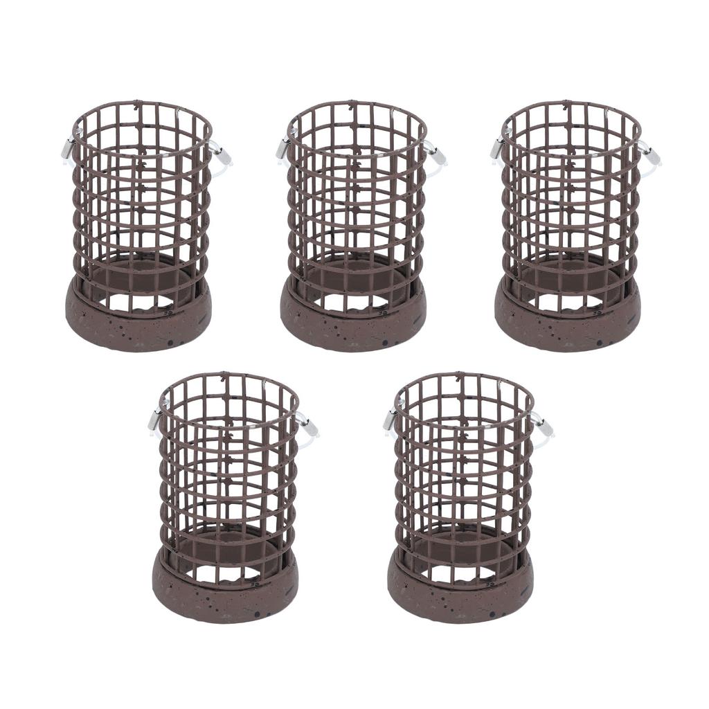 Fishing Bait Cage Lightweight Quick Sinking Sturdy Metal Fishing Bait Trap Basket Feeder Holder 50g