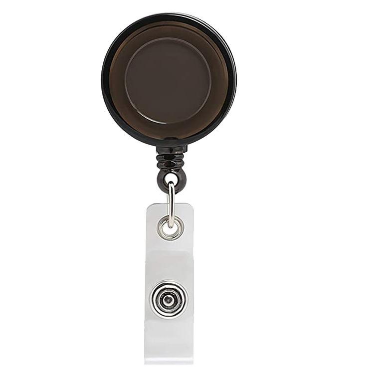 10pcs Retractable Badge Reel Lanyard Badge Holder School Lanyard for Keys Office Exhibition Badge Holders Supplies