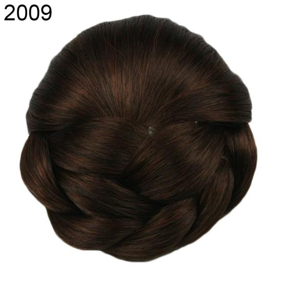 Ciocca per Acconciatura Raccolta da Donna Sintetica Trecciata Coda di Cavallo Chignon Estensione per Capelli