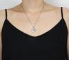 [World Accessories Carmelo] Tree of Life Gibeon Meteorite Sacred Geometry Tree of Life Silver Pendant (Silver)