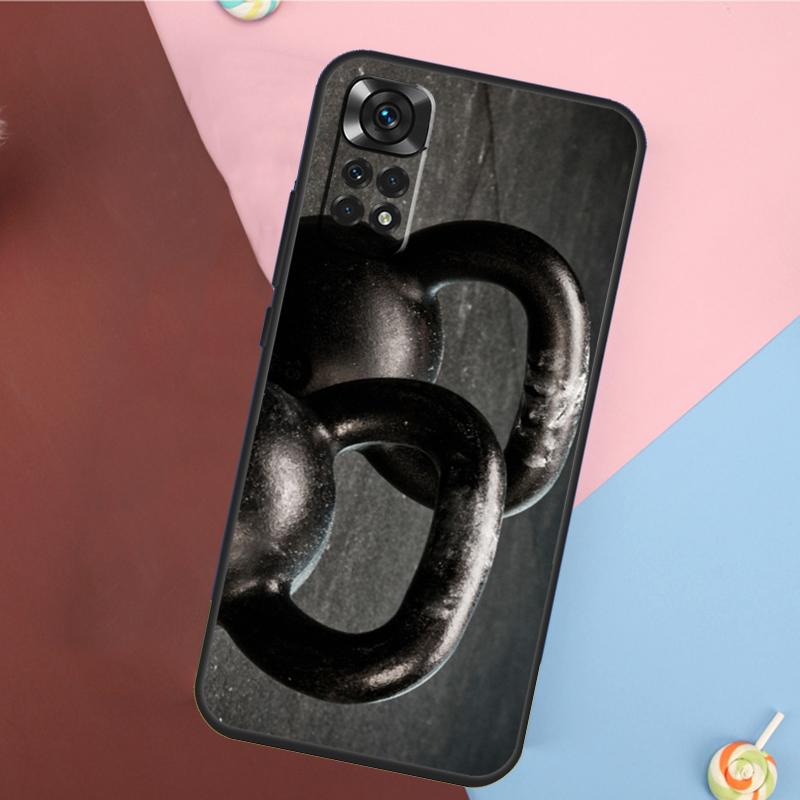 

Cool Gym Fitness Cross Workout Cover For Xiaomi Redmi Note 14 13 Pro 12 11 9 10 9S 10S 11S 12S Redmi 14C 10C 12C 13C Case For Redmi 9C