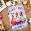 Oil Diary – Witchcraft Guide & Ritual Book, Oil Quick Reference Book, Kitchen Witch Spells & Herbal Guide