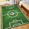 Football Field Area Rug Kids Room Living Room Bedroom Mats Home Decoration Carpet
