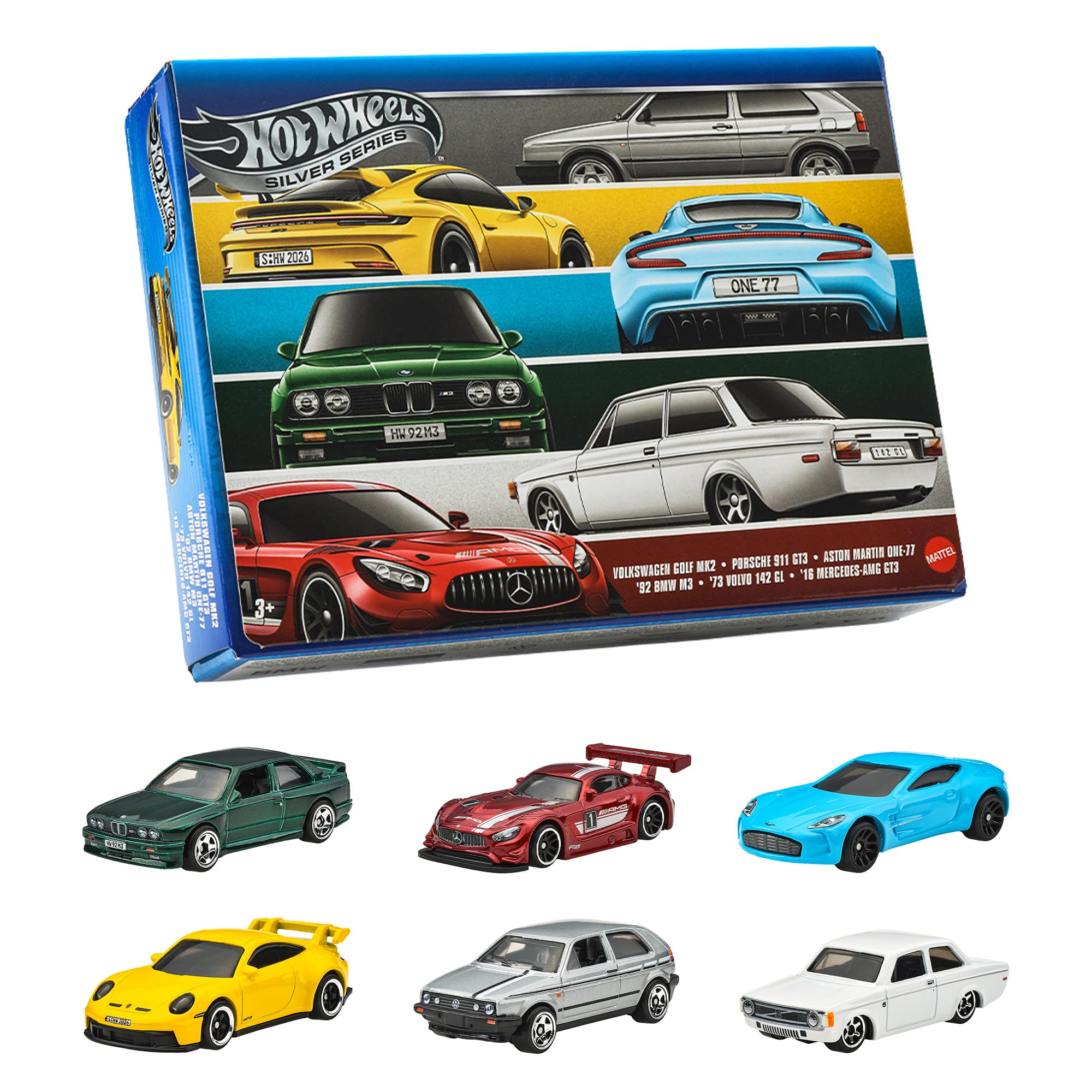 Hot Wheels Машинка в европейском стиле 6 Возраст JLB25 Мультипак Игрушки, Машинки, 3+, Мультипак