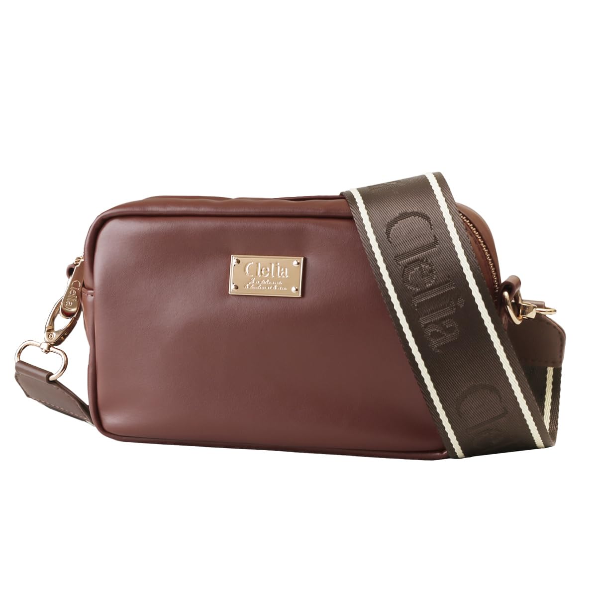 

Shoulder Bag Shoulder Pouch 2way Mini Shoulder Pouch Serena Series [Cleria] Women s [CL-25818] (Soft Maroon)
