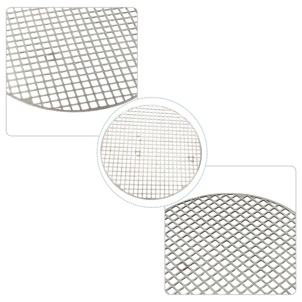 Siatka Grillowa Okrągła ze Stali Nierdzewnej Mata BBQ Ruszt do Grillowania na Węgiel Parowy 18-30cm Akcesorium do Domowej Kuchni