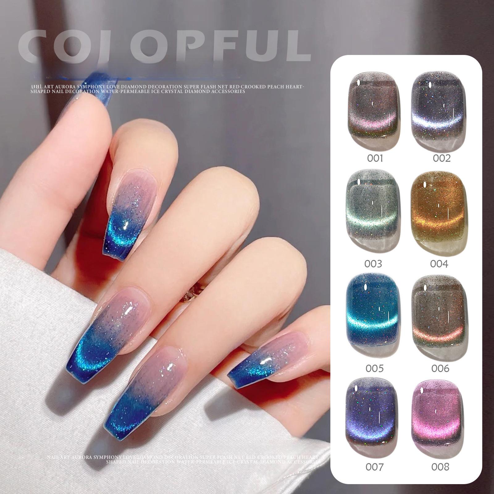 

Nail Art Dream Dynamic Crystal Cat s Eye лак для ногтей гель-лак для ногтей гель-лак для ногтей