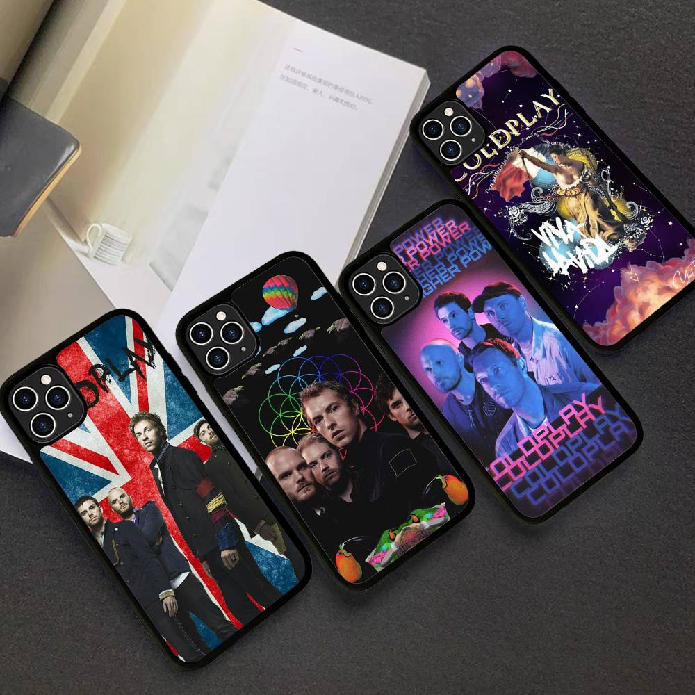 Pop Rock Band C-Coldplay Phone Case For Iphone 16 15 14 13 12 11 Pro Max Plus Shockproof TPU+PC Hard Case