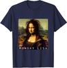 La Gioconda Mona Lisa Vtipné Pondělí Lisa Roztomilý Dárek Unisex Tričko