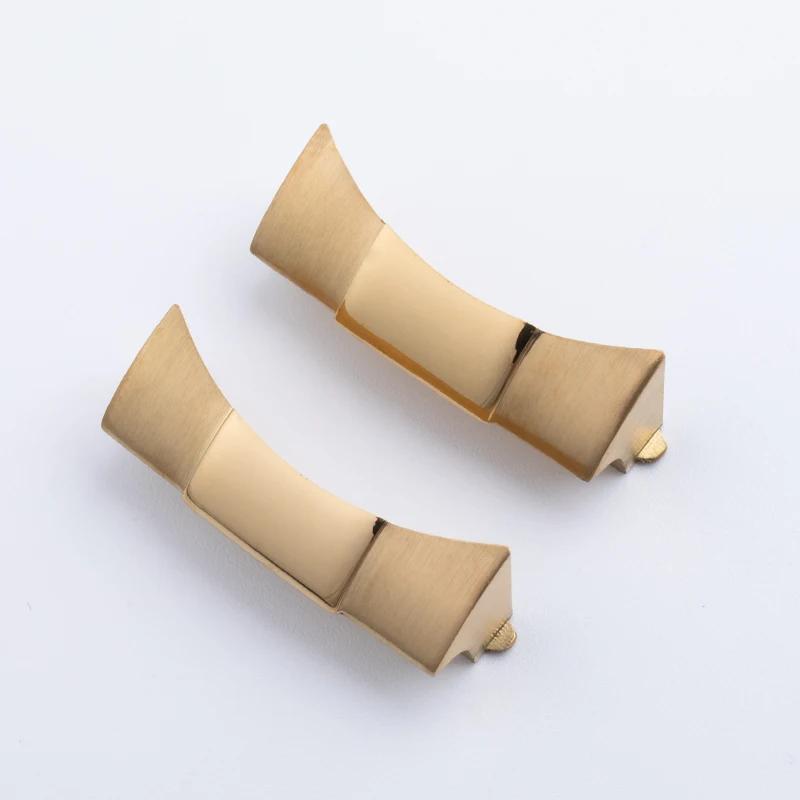 

Качественное звено с изогнутым концом 22 мм, подходит для ремешка Rolex для Deepsea Sea-Dweller Sky Dweller, аксессуары для браслета из нержавеющей стали 22mm