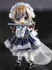 Obitsu 11 OB11 Size Costume Obitsu Doll 11cm Body Dress Princess Dress Lolita Cute 5 Piece Set (Navy)