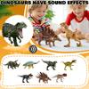 Neuartige simulierte Dinosaurier-Tiere Modell Figur realistische interaktive Kinderspielzeug