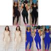 Us Sexy Women Casual Sleeveless Bodycon Romper Jumpsuit With Elegant Long Pants