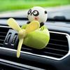 Car Air Freshener Cartoon Panda Pilot Car Air Fresheners Aromatherapy Fragrance Perfume for Outlet Decoration Vehicle Interior