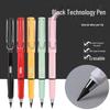 Black Tech Eternal Pencil: No Sharpening, No Ink, Break-Resistant Lead, Posture-Correcting Drawing Tool