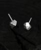 Sterlingworth Icy Mini-S1 Silver Earrings