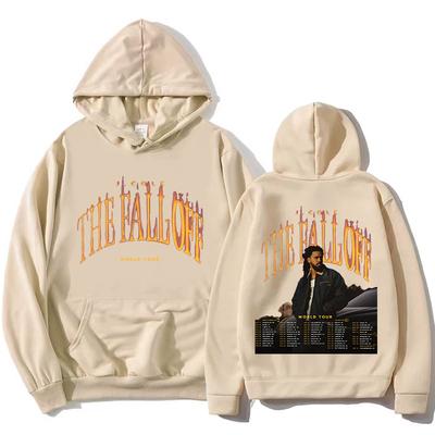 THE FALL OFF World Tour 2026 Hoodies J. COLE Rapper Design Graphic Sweatshirt Unisex Streetwear Loose Fleece Hooded Pullovers