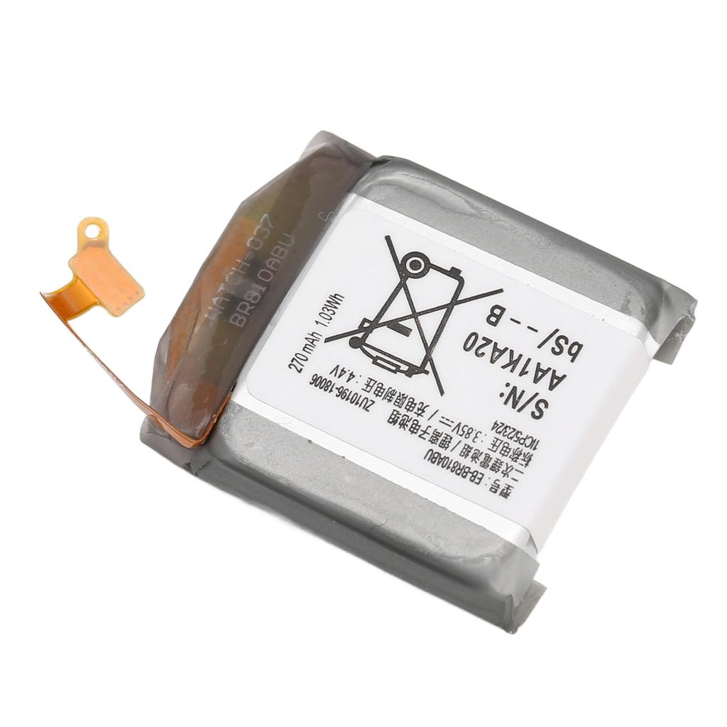 EB BR810ABU Akku-Ersatz für Galaxy Watch Gear S4 42 mm SM R810 R815U, 1,03 Wh, 270 mAh, 3,85 V