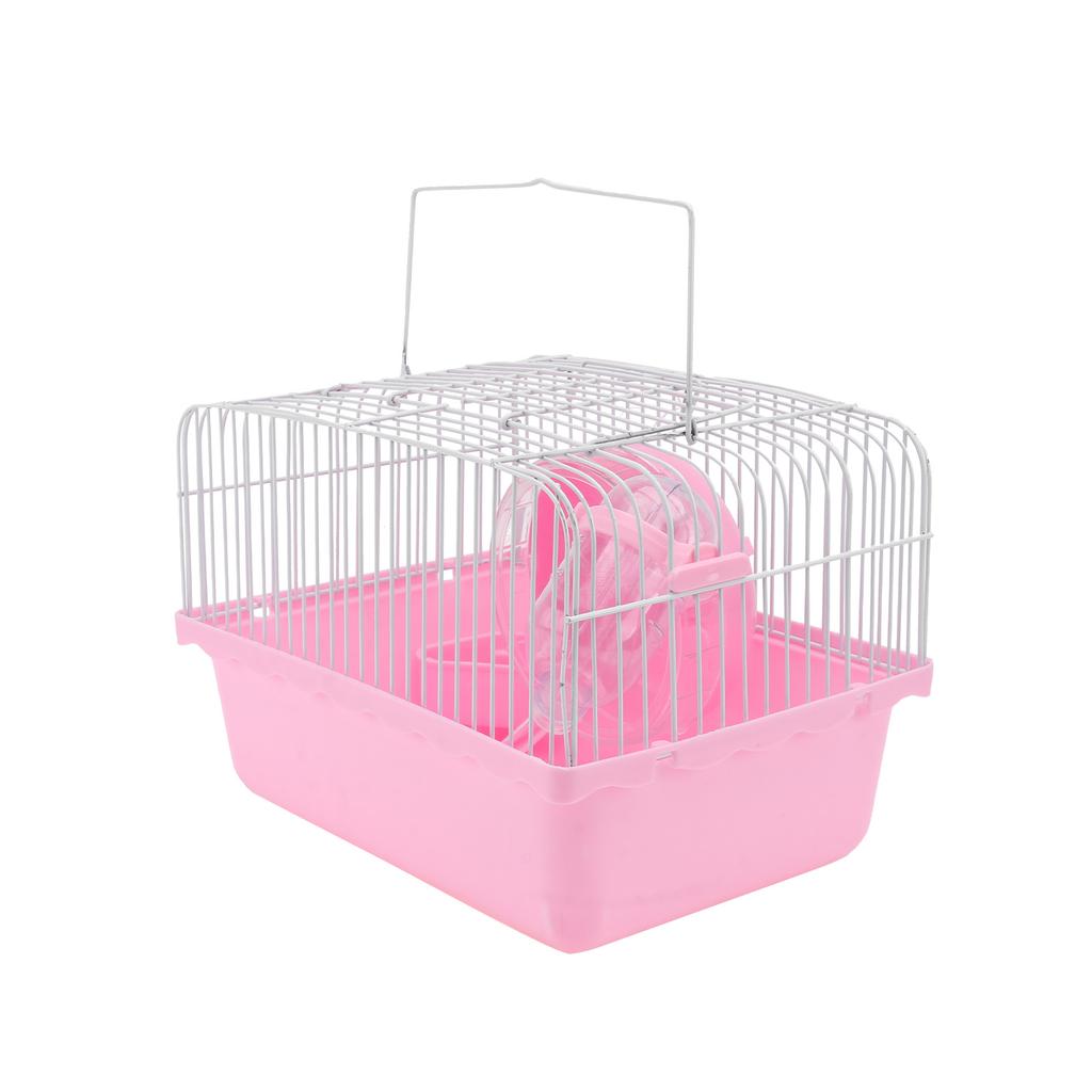 Pink Hamster Cage Multifunction Spacious Pet for Hamsters Rats Chinchillas Small Pet Supplies Hamster Cage