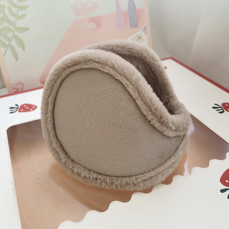 Korean Style Cute Women's Winter Earmuffs - Thick, Lined, Warm, Anti-Freeze Ear Protectors