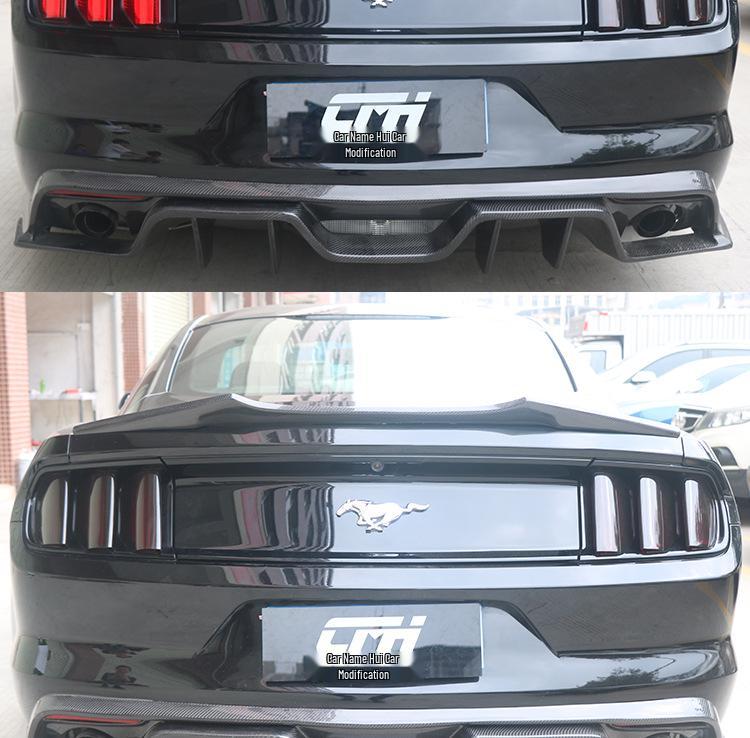 15-23 Ford Mustang Smoked Honeycomb Taillight Cover Sticker