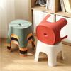 Thickened Non-slip Plastic Footrest Stool for Kids and Adults - Ideal for Bathrooms and Entryways