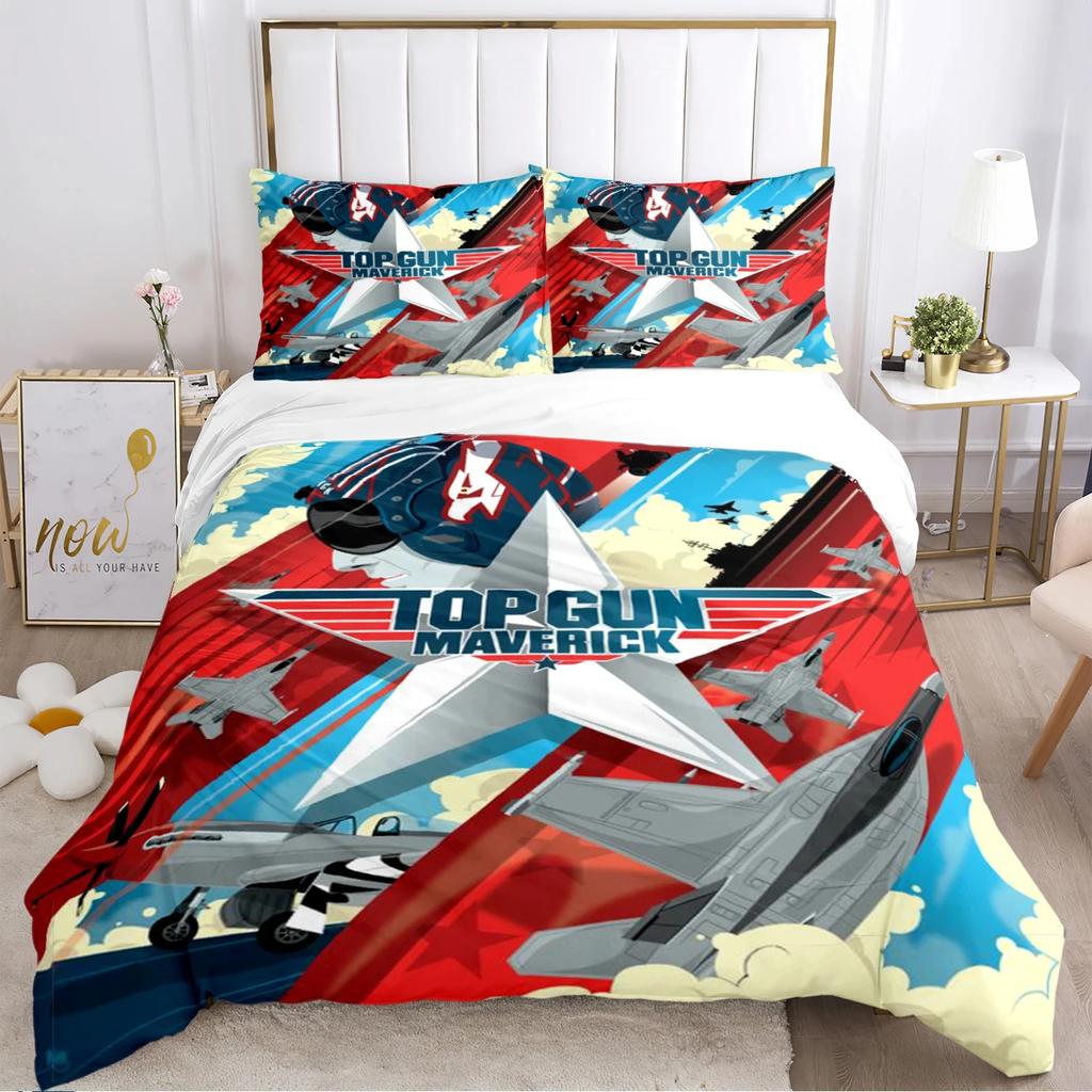3D Kawaii Påslakan Pojkar Sängklädesset Enkelt/Dubbelt/Queen/King Påslakan Sängset Täcke Örngott