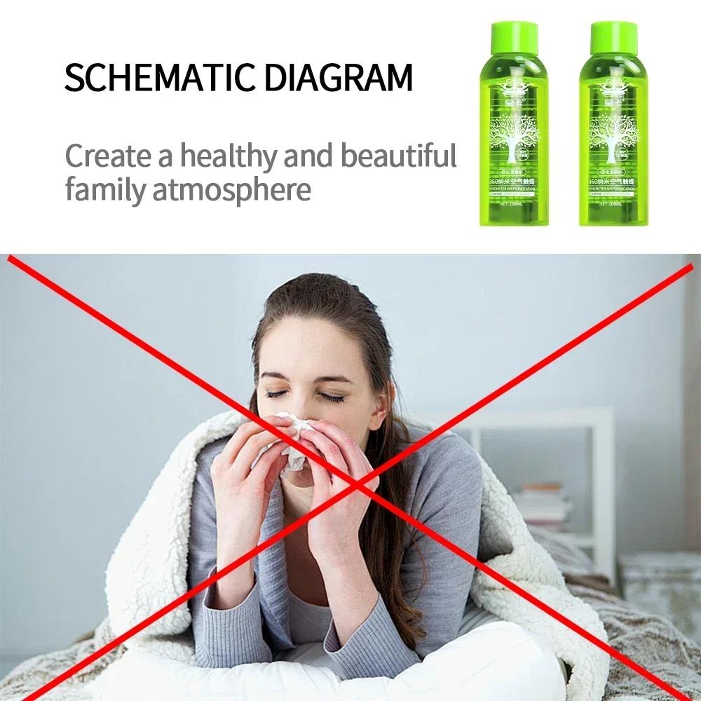 500ml Odor Eliminator Liquid Automotive Purification Solution Car Interior Air Freshener Car Air Deodorizer Deodorizing