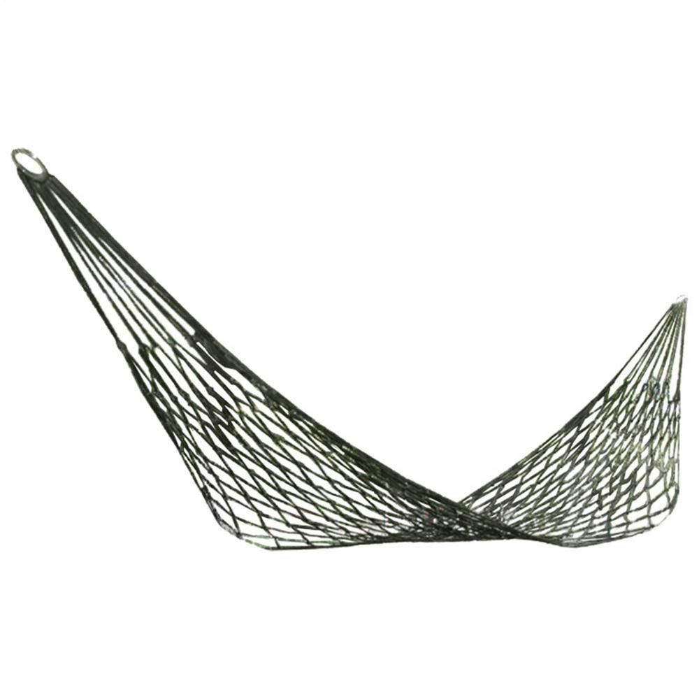 Mesh Hammocks For Outside Swing Outdoor Sleeping Mesh Hammock Ergonomic Breathable Soft Bed For Comfort Camping & Relaxation