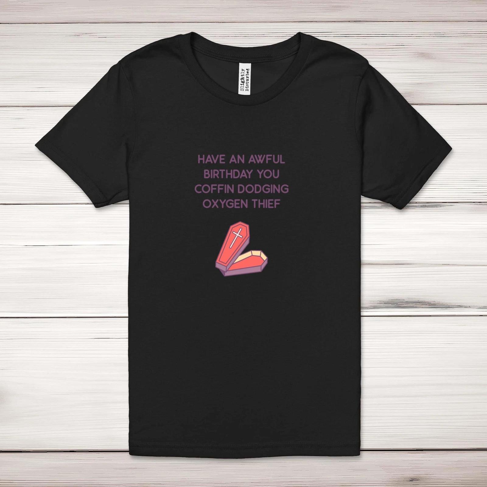

Coffin Dodging Oxygen Thief Adult T-Shirt L