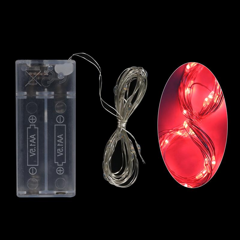 

2M занавеска сказочная гирлянда светодиодная рождественская гирлянда для украшения дома на день рождения, свадьбу, день святого валентина, стол, декоративный светильник 2M 20LED