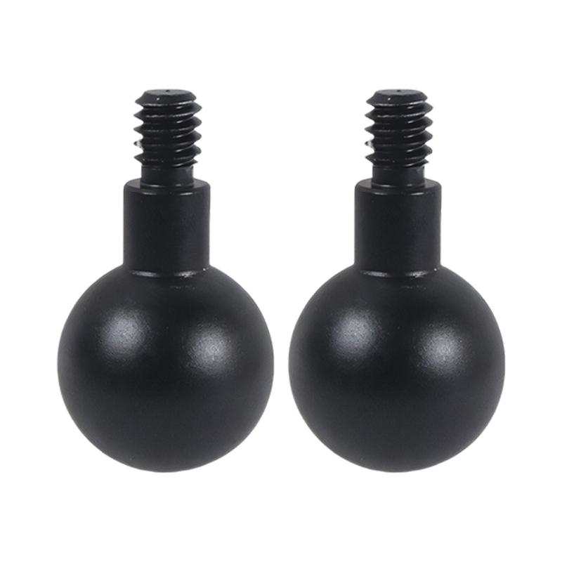2Pcs Aluminum Alloy 20mm/17mm/15mm/13mm Ball Head to 1/4 Screw Adapter For Camera Tripod Phone Mount Photography