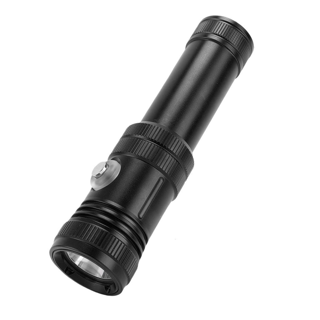 Dive Light 1200 Luminous Flux Water Proof 50m Scuba Diving Flashlight Torch for Marine Observation Emergency Situations
