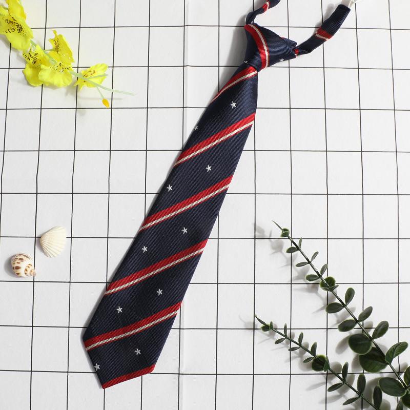Jk Small Tie Female College Style Lazy Japanese Plaid Uniform Shirt Tie Student Ins Men'S And Women'S Short Styles Free Of Charge