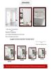 Framed Wall-Mounted Minimalist Vanity Mirror for Bathroom and Dorm