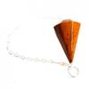 Simple Pendulum with Facets of Dowsing In New Tiger's Eye