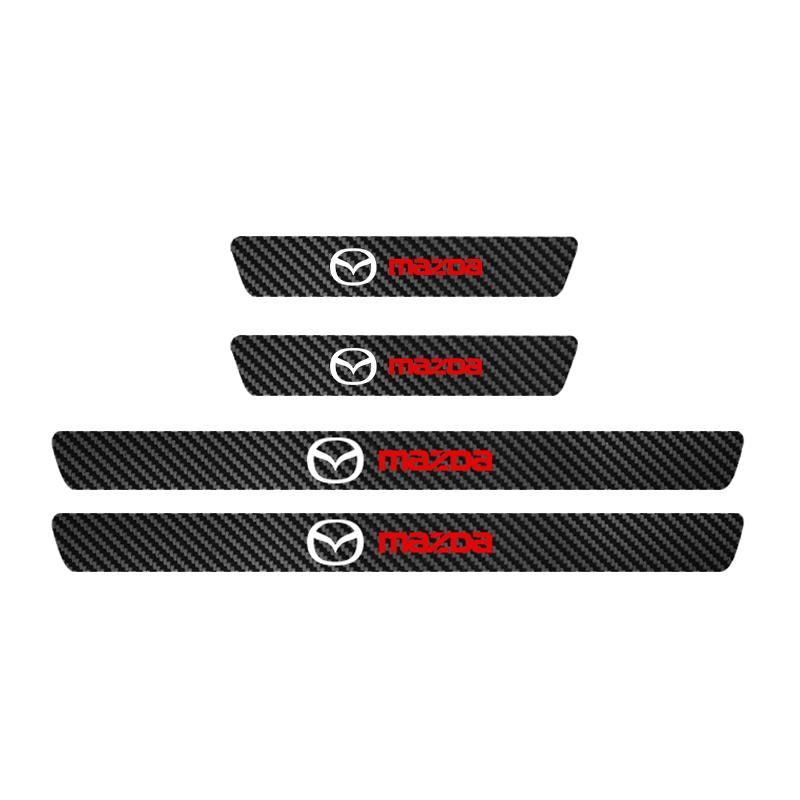 Car Door threshold Sticker Door Handle Bowl Scratch Protective Sticker For Mazda 3 Alexa CX30 CX-4 CX5 CX-5 CX8 CX-8 CX-30 CX9