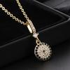 Stylish Versatile Evil Eye Pendant Necklace Personalized Eye Collarbone Chain Women's Jewelry