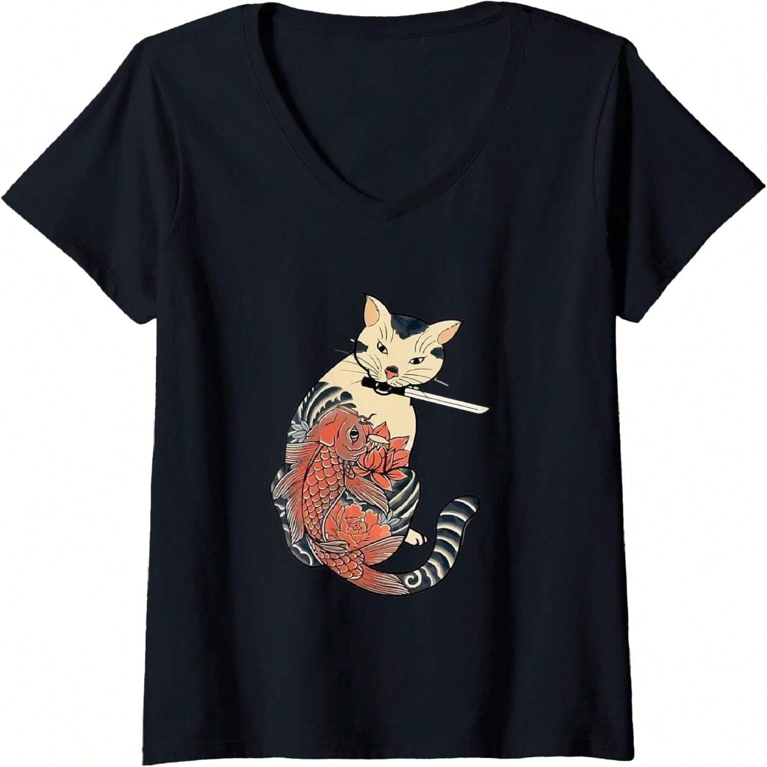 Wounisex - Queen Of Soul V-Neck T-Shirt S разноцветный