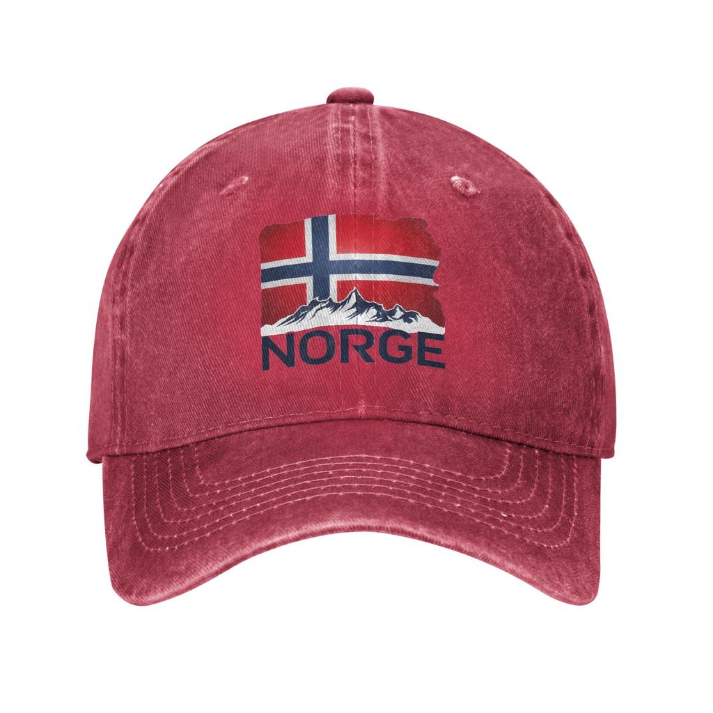 Norway Flag Denim Cap Casual Baseball Caps Adjustable Hat Summer Unisex Baseball Hats