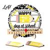 Chalkboard Sign for First Day of School Sign Reusable Wooden Milestone Board Board Kids Back to Photography Prop Kindergarten And Elementary