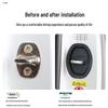 Universal Car Door Lock Rubber Sleeve: Shock Absorption & Sound Reduction