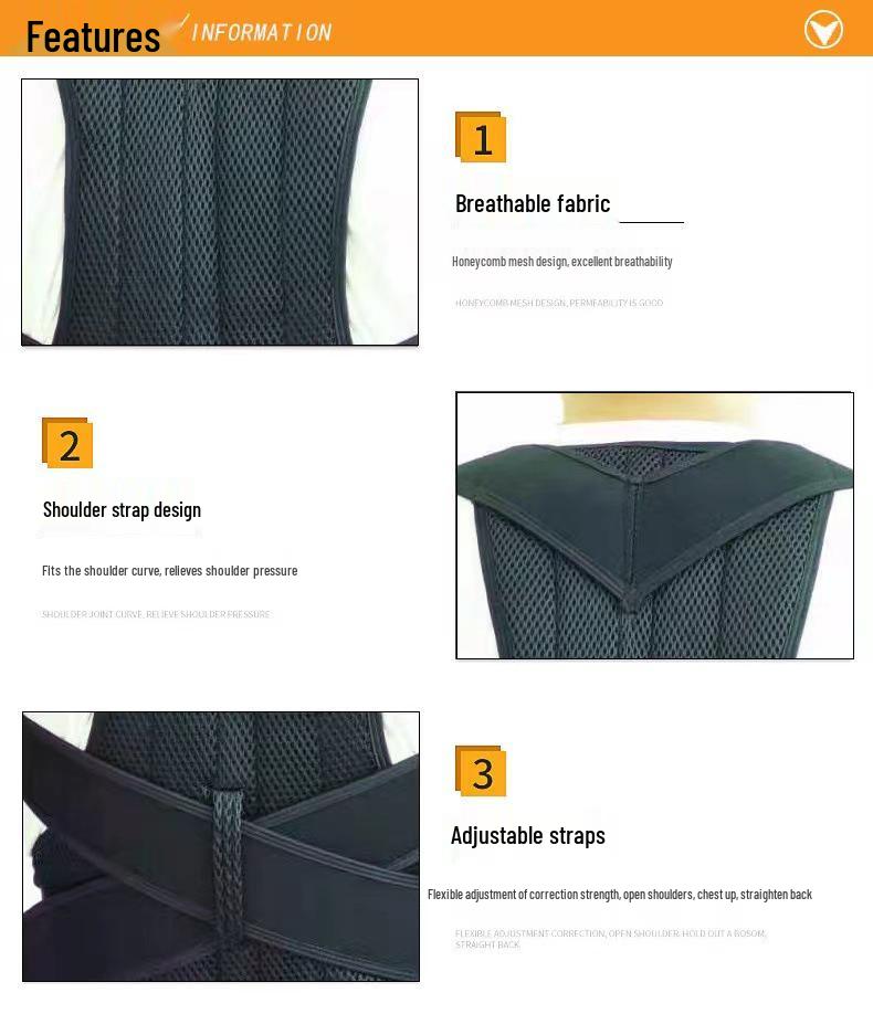 Unisex Invisible Posture Corrector Belt for Adults & Students