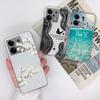 For Redmi Note 13 Pro Plus Phone Case Ink Painting Transparent Soft Slim Silicone Anti Choc Back Cover For Redmi Note13 13Pro+