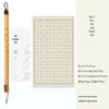 He San She Fuguang Mixed Hair Calligraphy Brush for Beginners - Soft Bristle, Regular Script