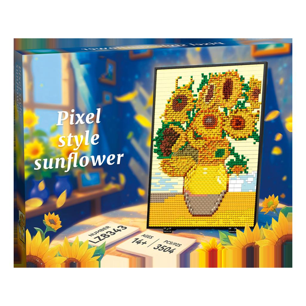 Flowers Mini Brock Building Construction Set For Girls Adults Particle Building Block Bricks Educational Toys For Children Gifts