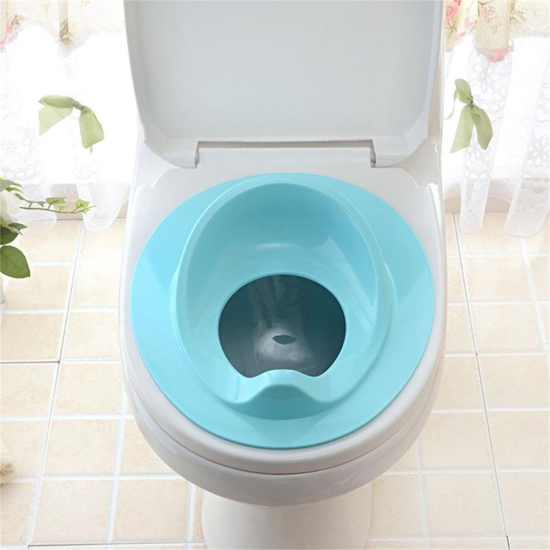 Stable Child Toilet Seat Insert Children's Toilet Pad Anti Skid Base Feature for Ages 2 Years and Up Easy Installation
