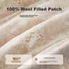 MiiOW [100% Wool Filling Patch] Warm Vest for Men, 7A Antibacterial Autumn And Winter Sleeveless Waistcoat, Round Neck, 25-Year New Product