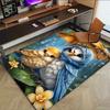 1PC Birds Rain Non-Slip Floor Carpet Compatible for Office&Living Room&Bedroom&Dining Room - Flat-Weave Machine-W288